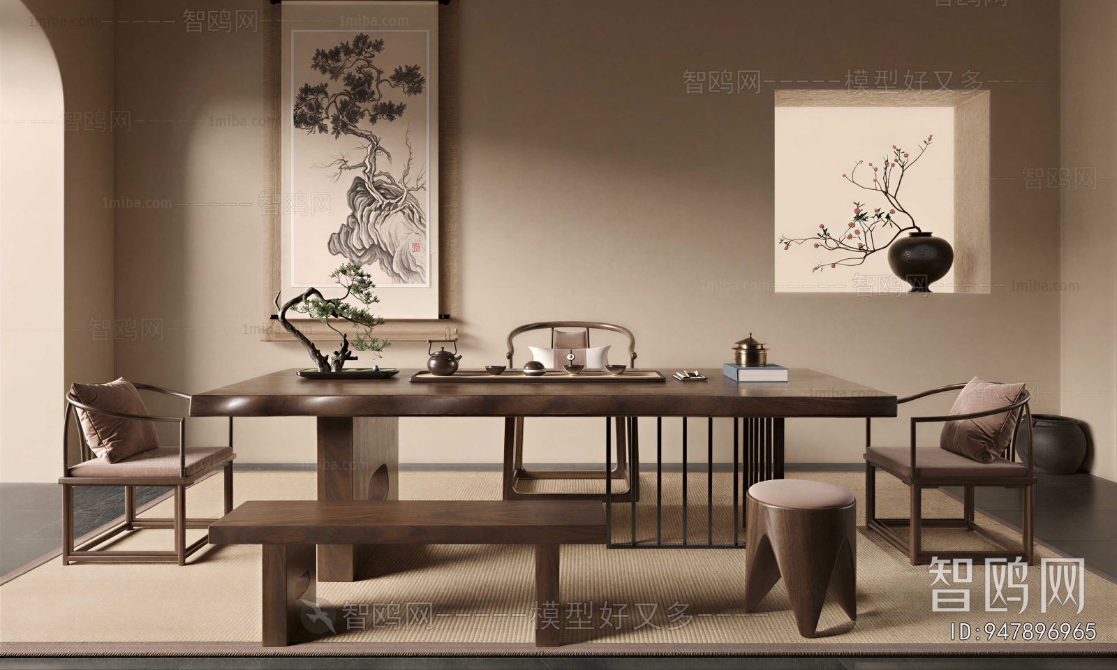 New Chinese Style Tea Tables And Chairs