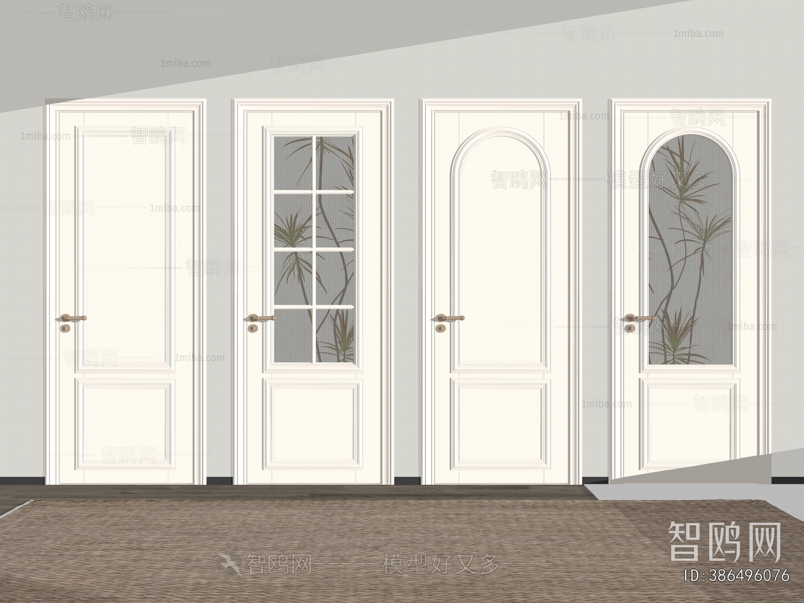 French Style Single Door