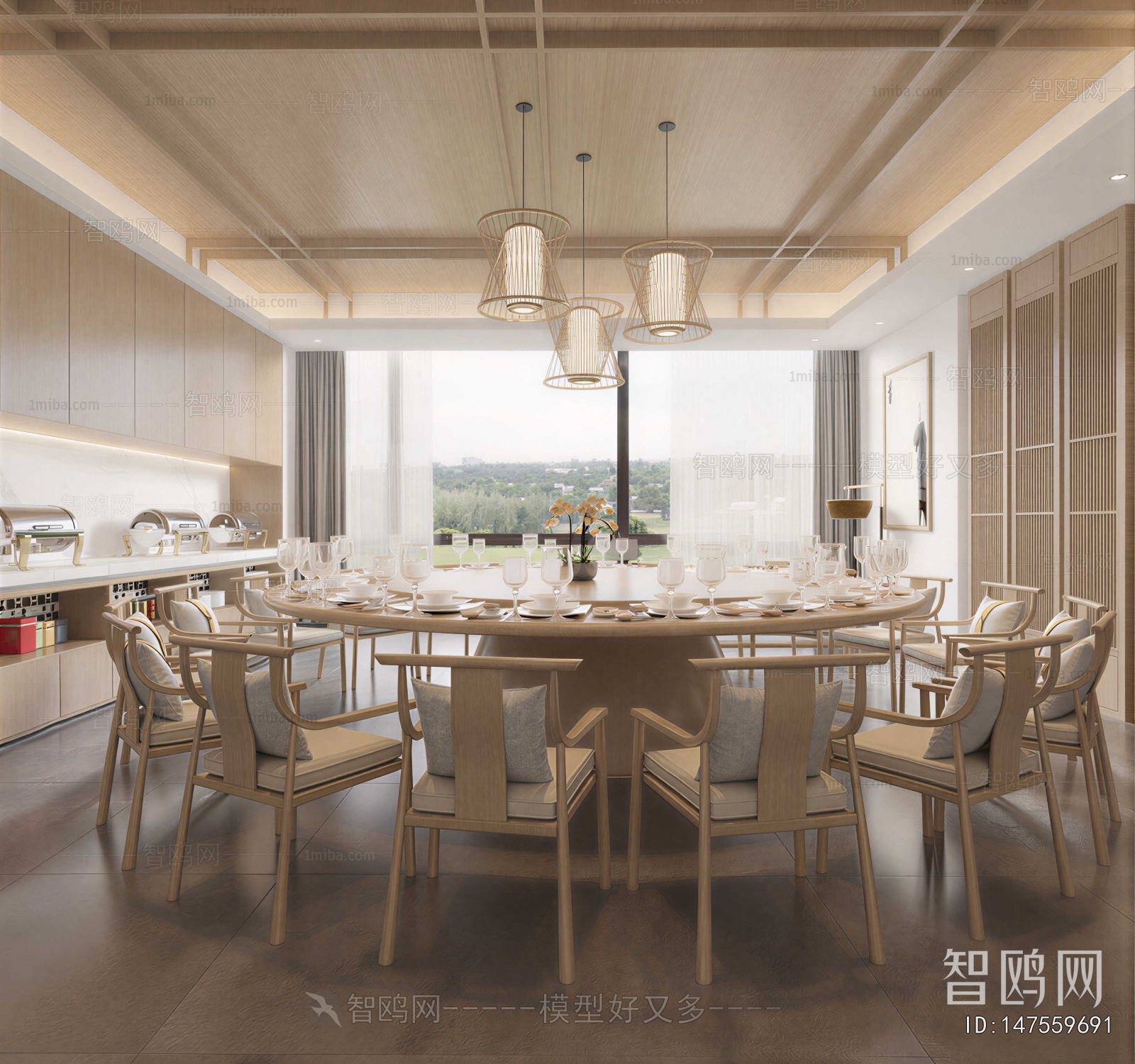New Chinese Style Restaurant Box