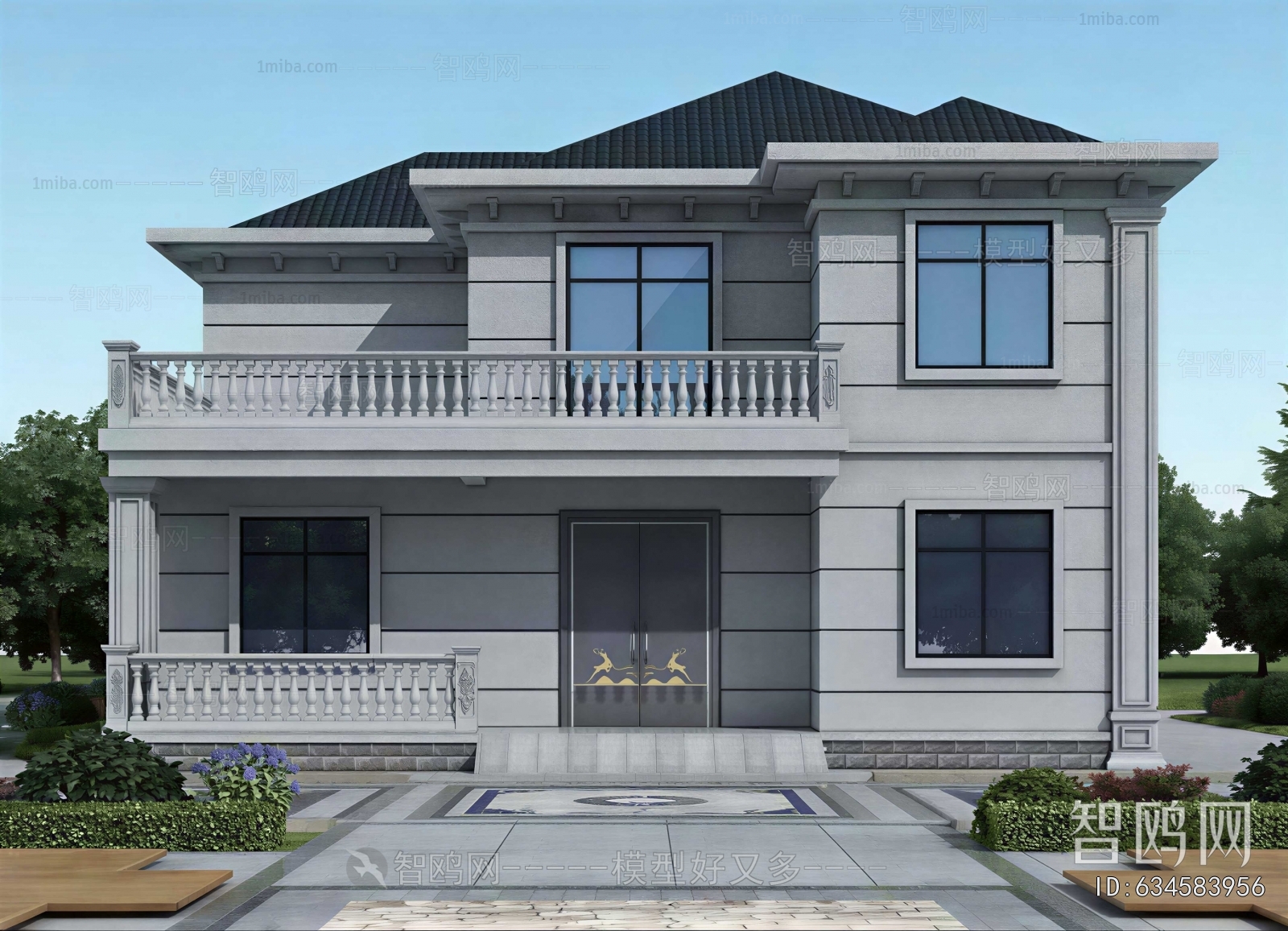 New Chinese Style Detached Villa
