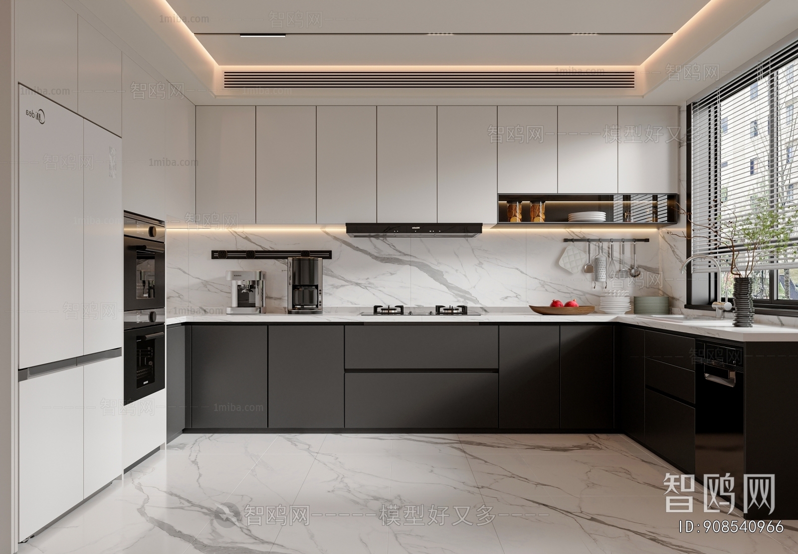 Modern The Kitchen