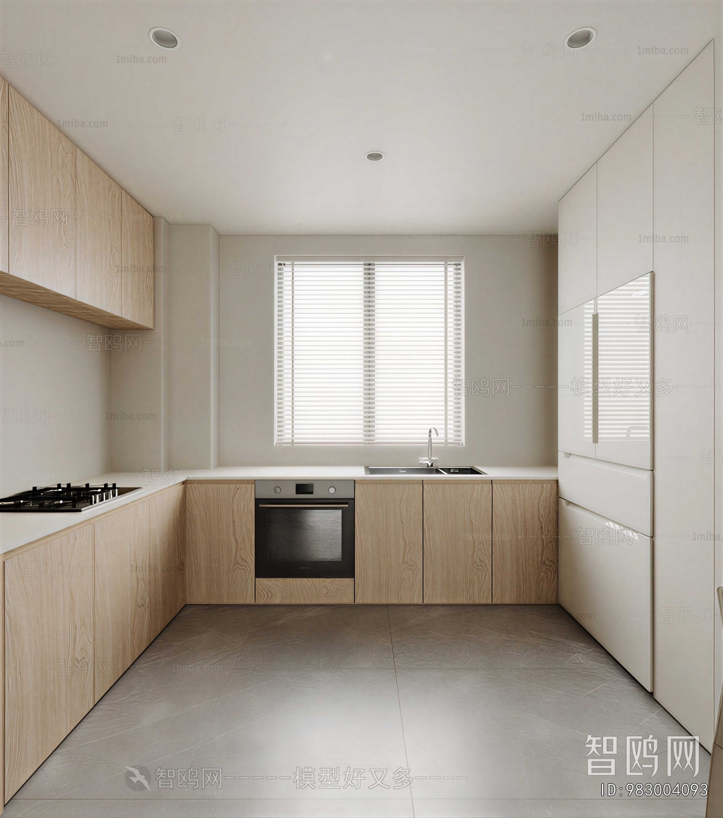 Modern The Kitchen