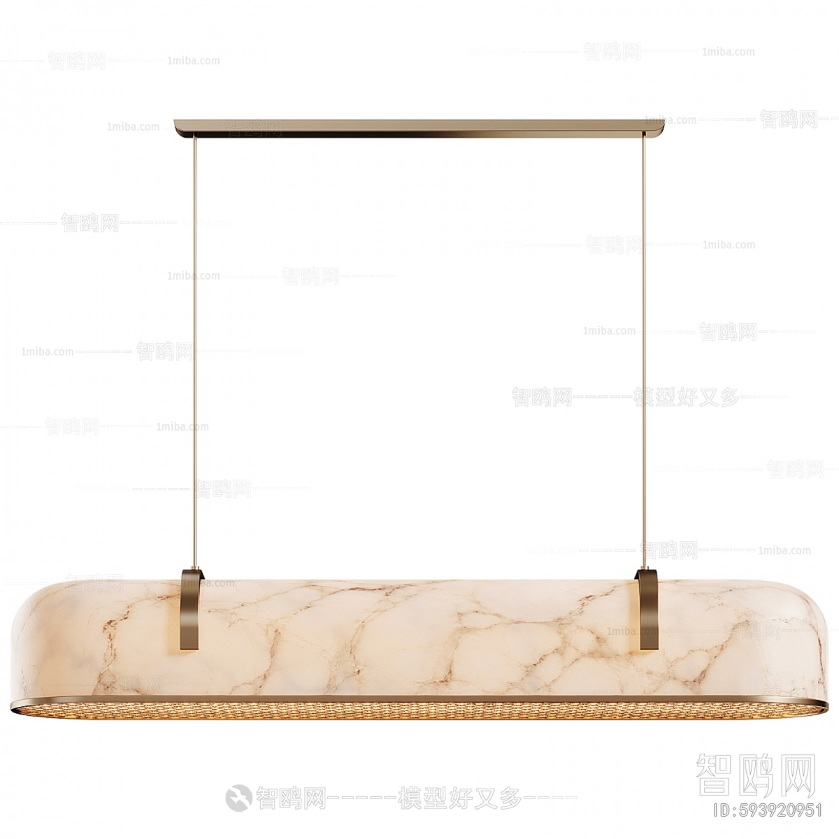 Modern Long Chandelier