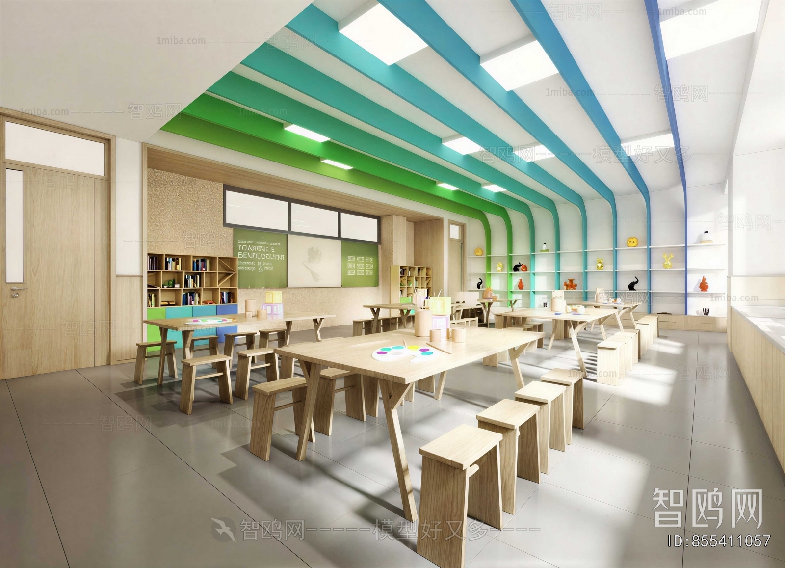Modern Kindergarten Classrooms