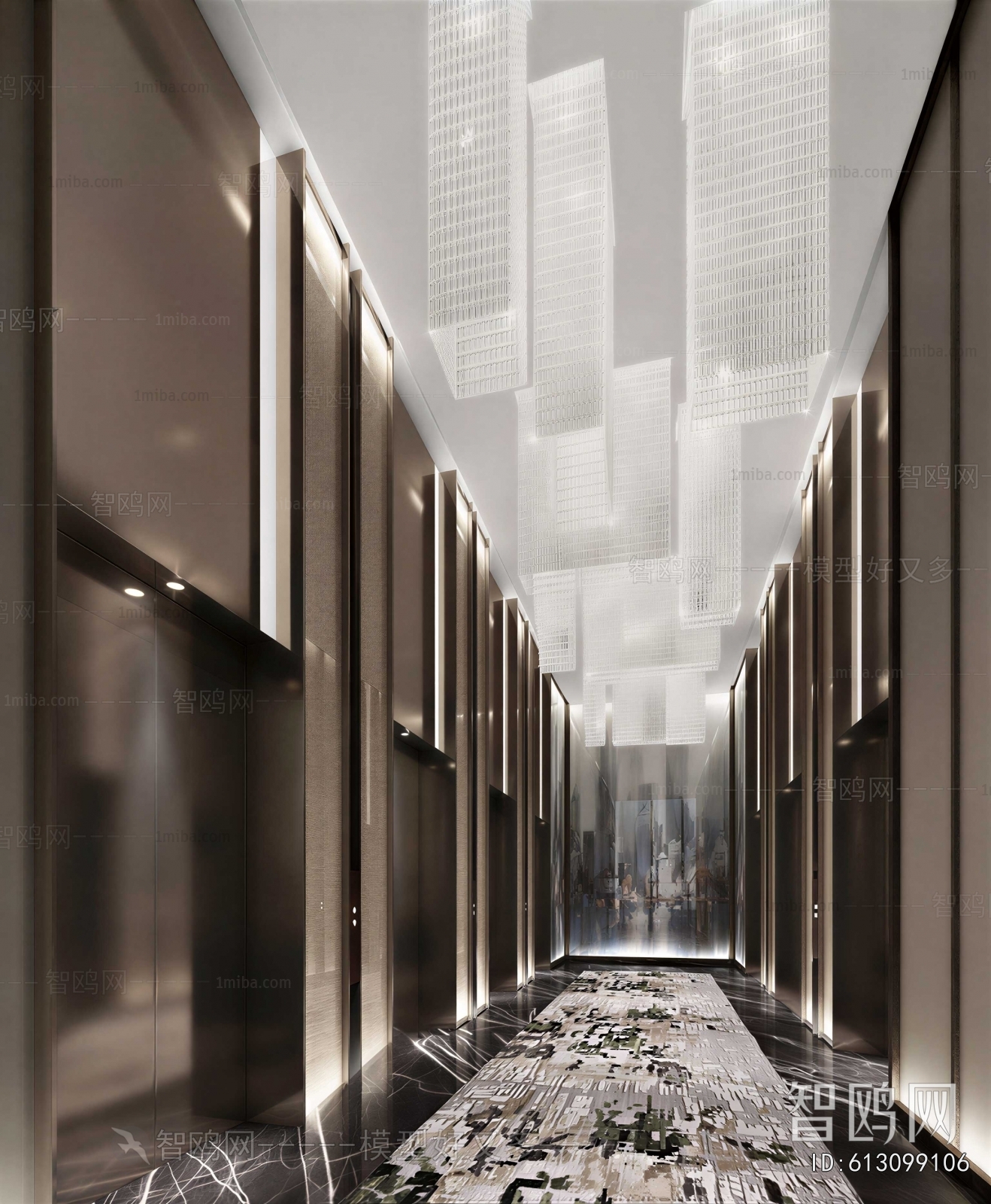 Modern Elevator Hall