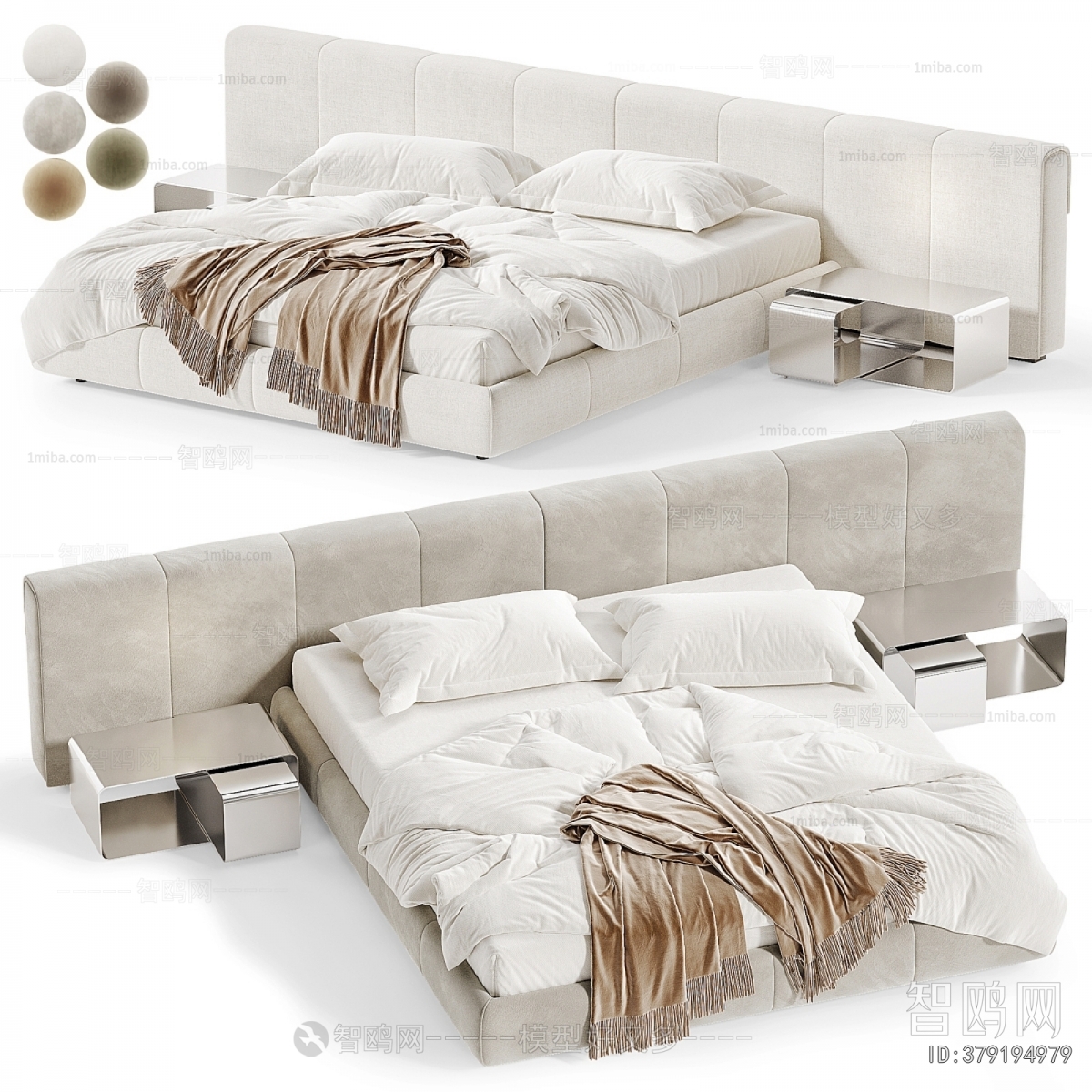 Modern Double Bed