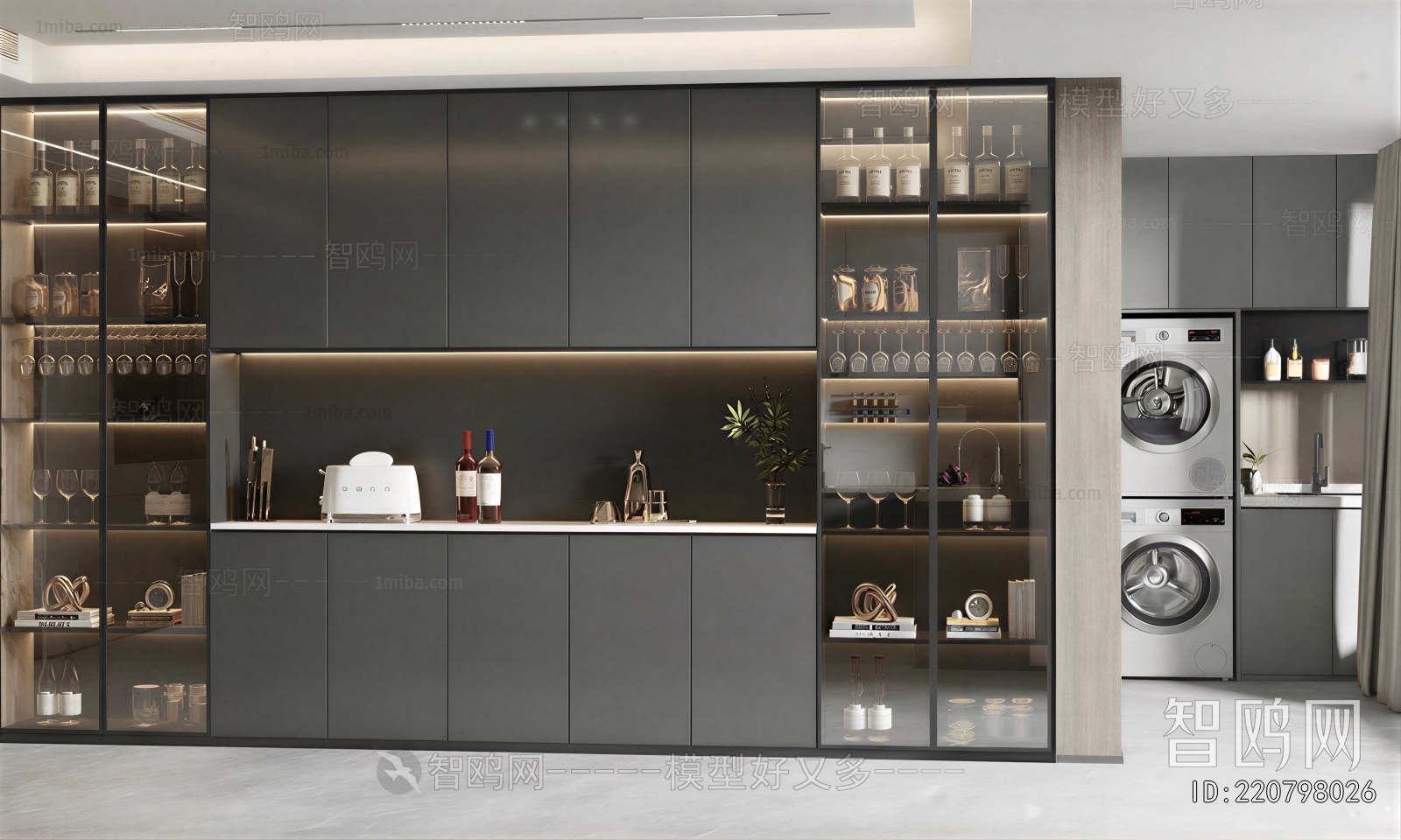 Modern Wine Cabinet