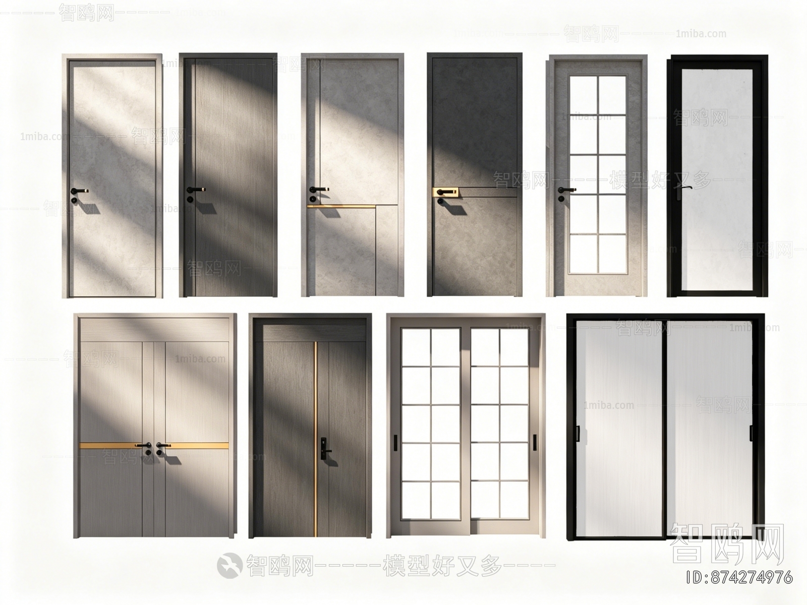 Modern Single Door