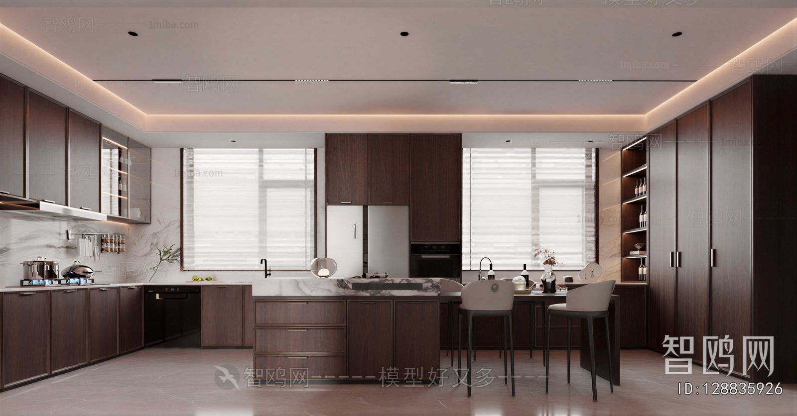New Chinese Style Dining Room