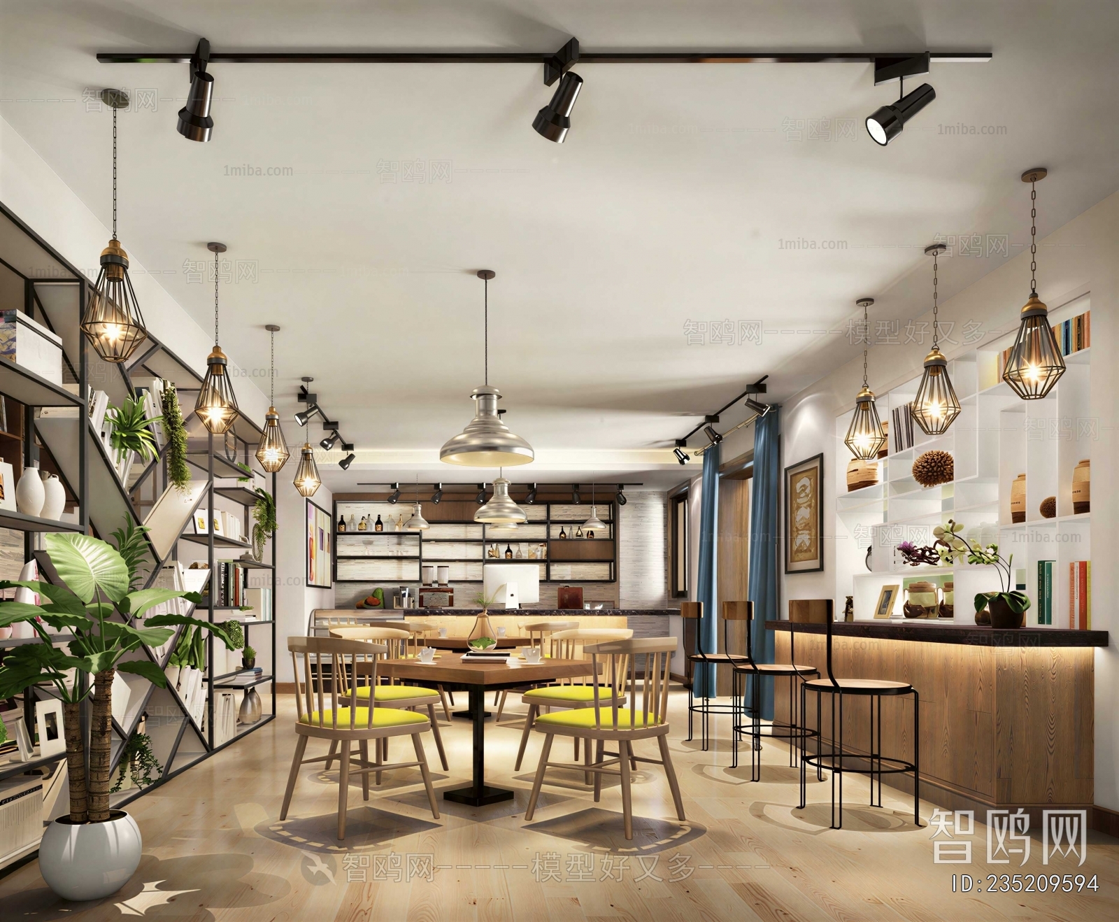 Industrial Style Cafe