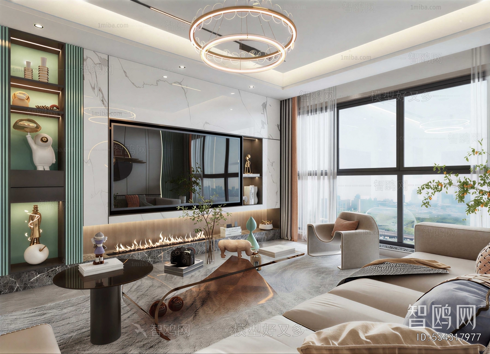 Modern A Living Room