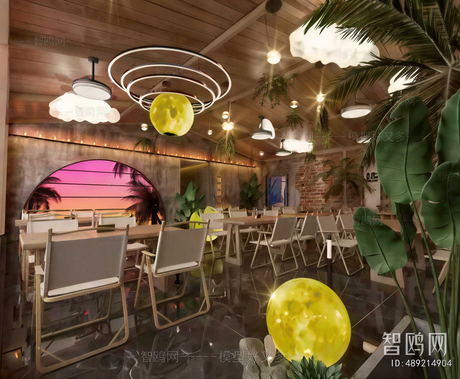 Industrial Style Restaurant