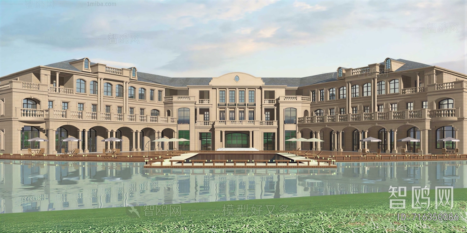 European Style Building Appearance