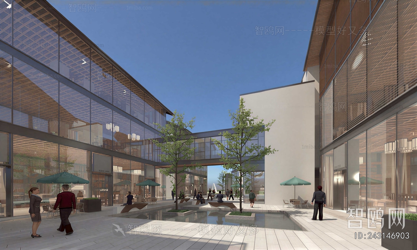 Modern Shopping Mall
