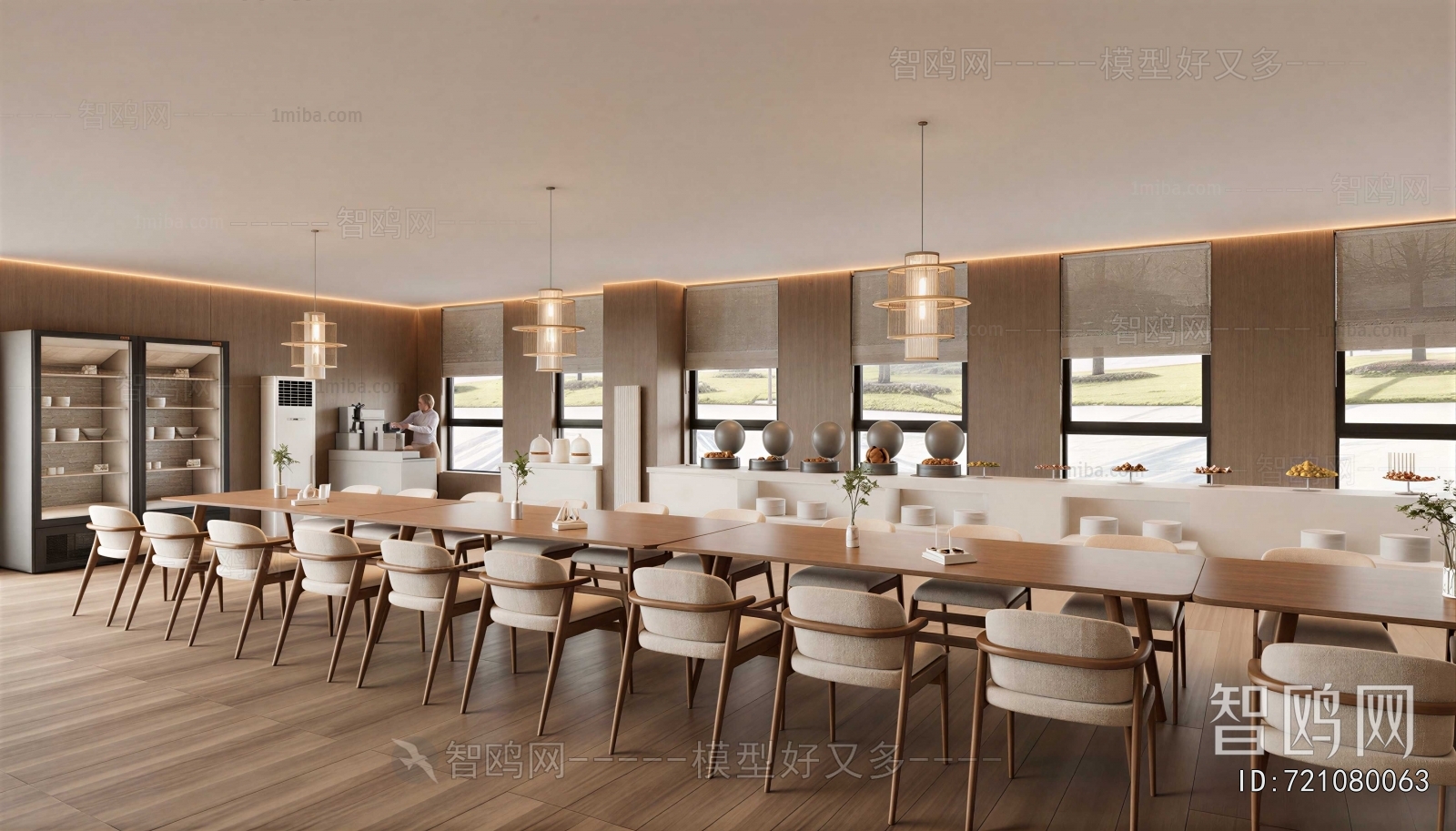 Modern Cafeteria