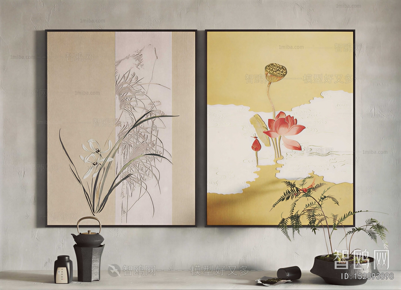 New Chinese Style Painting