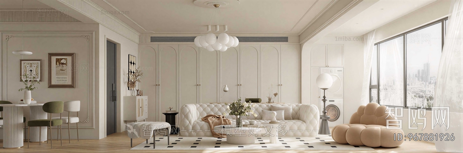 French Style A Living Room