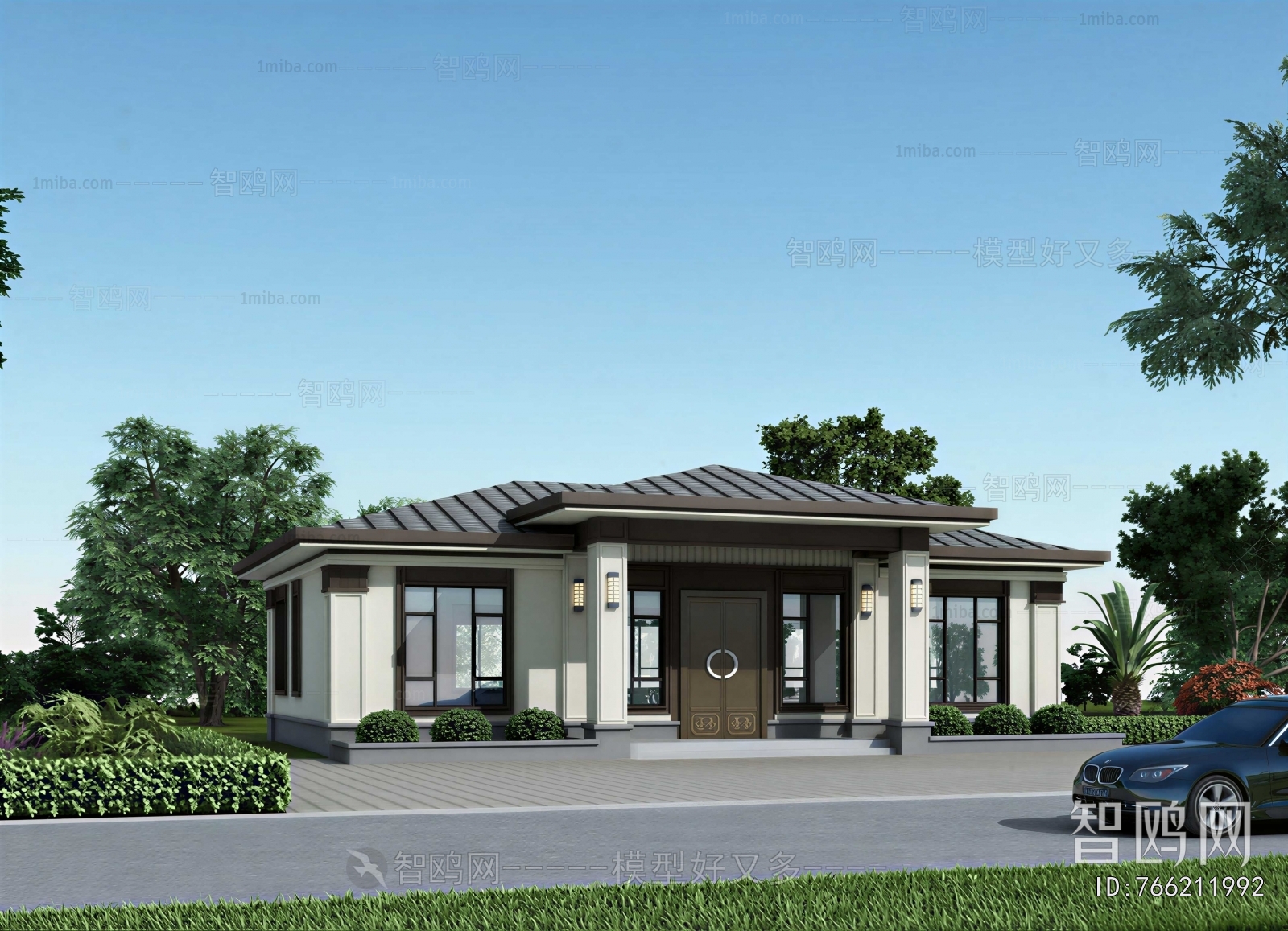 New Chinese Style Detached Villa