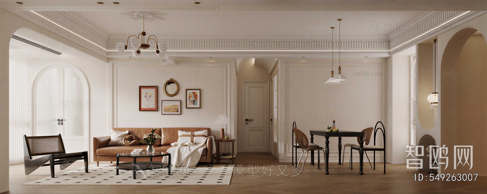 French Style A Living Room