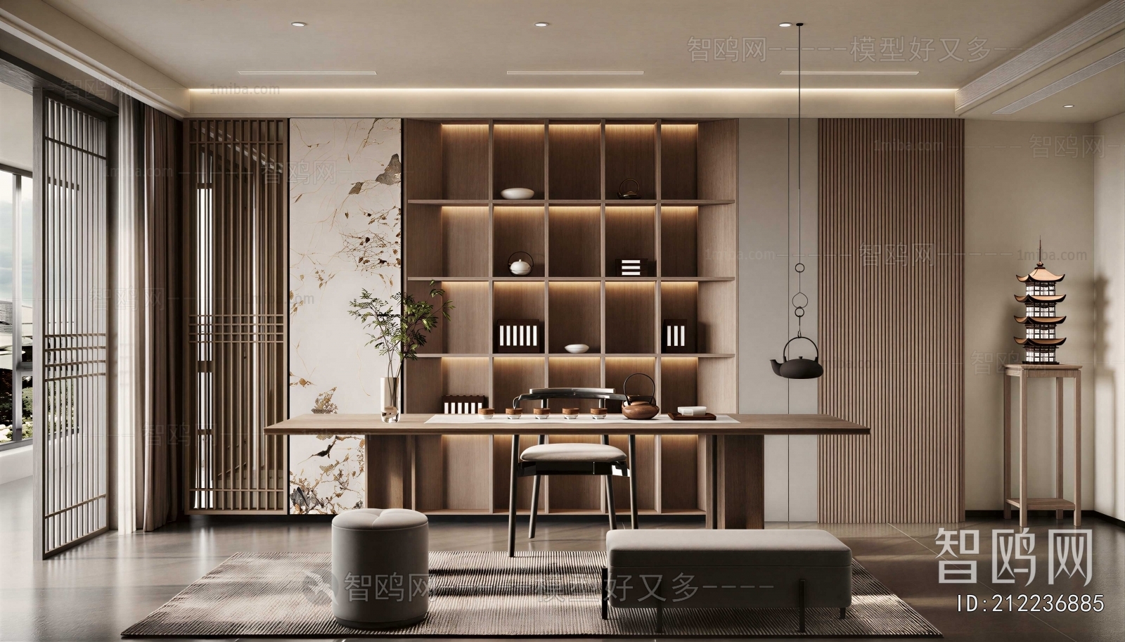 New Chinese Style Tea House