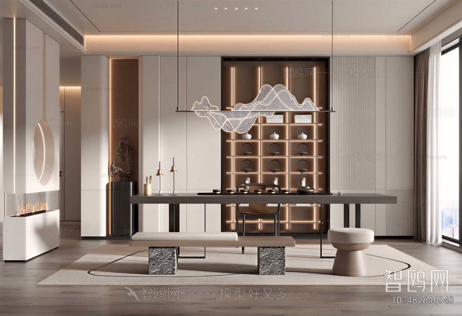 New Chinese Style Tea House