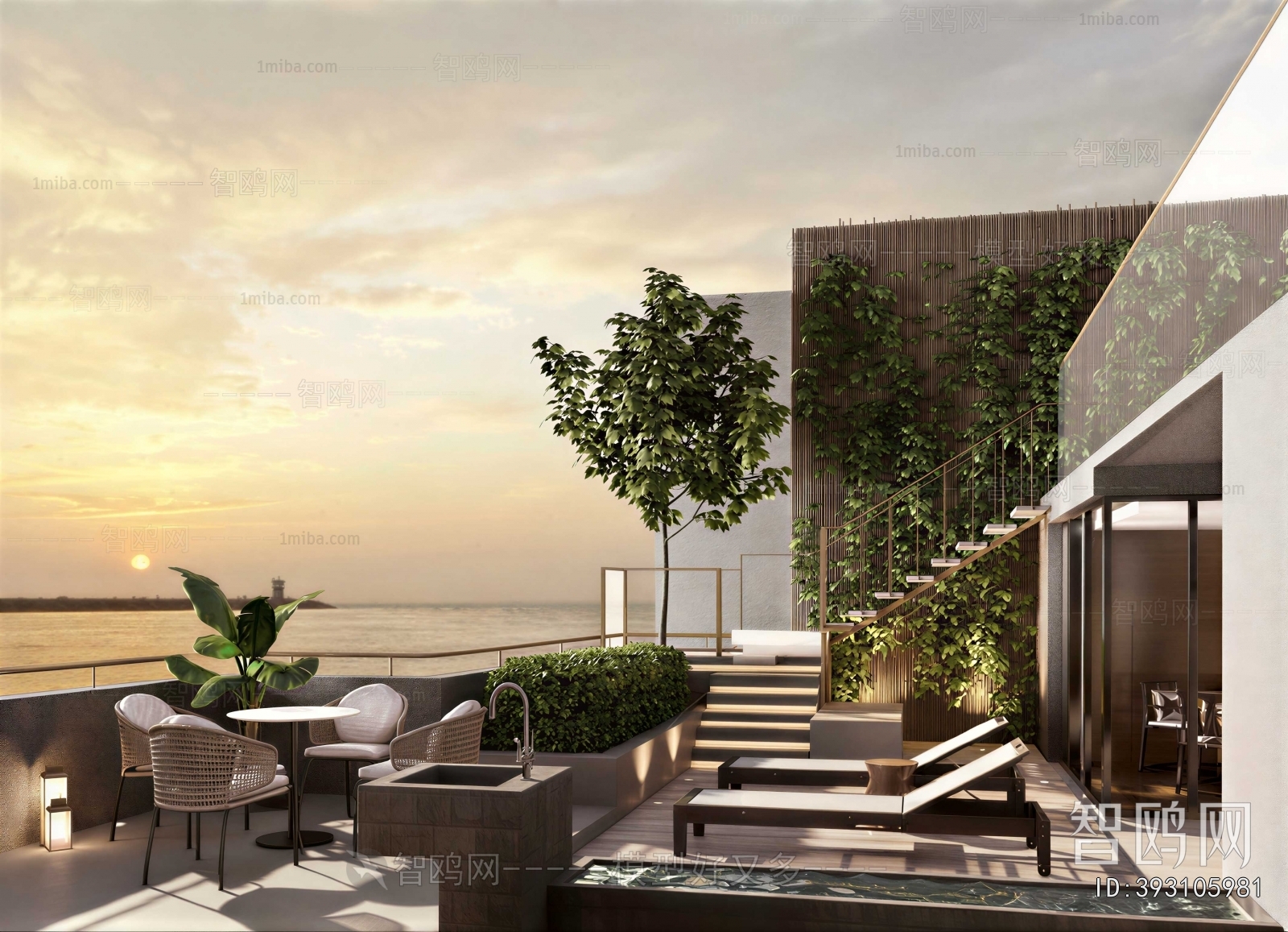 Modern Terrace