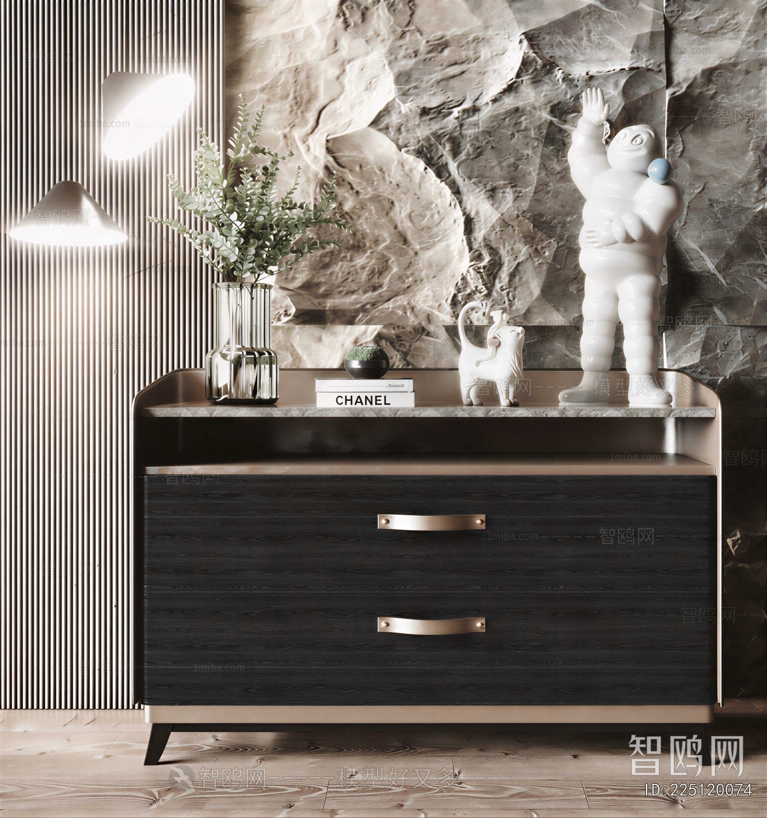 Modern Bedside Cupboard