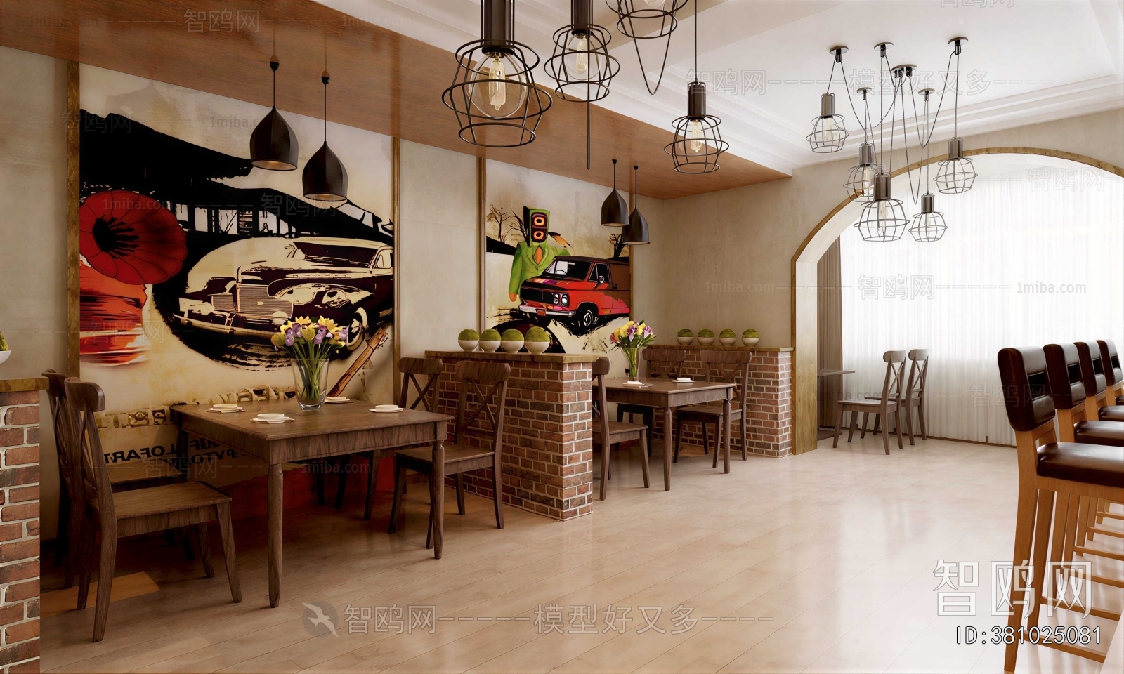 Industrial Style Restaurant