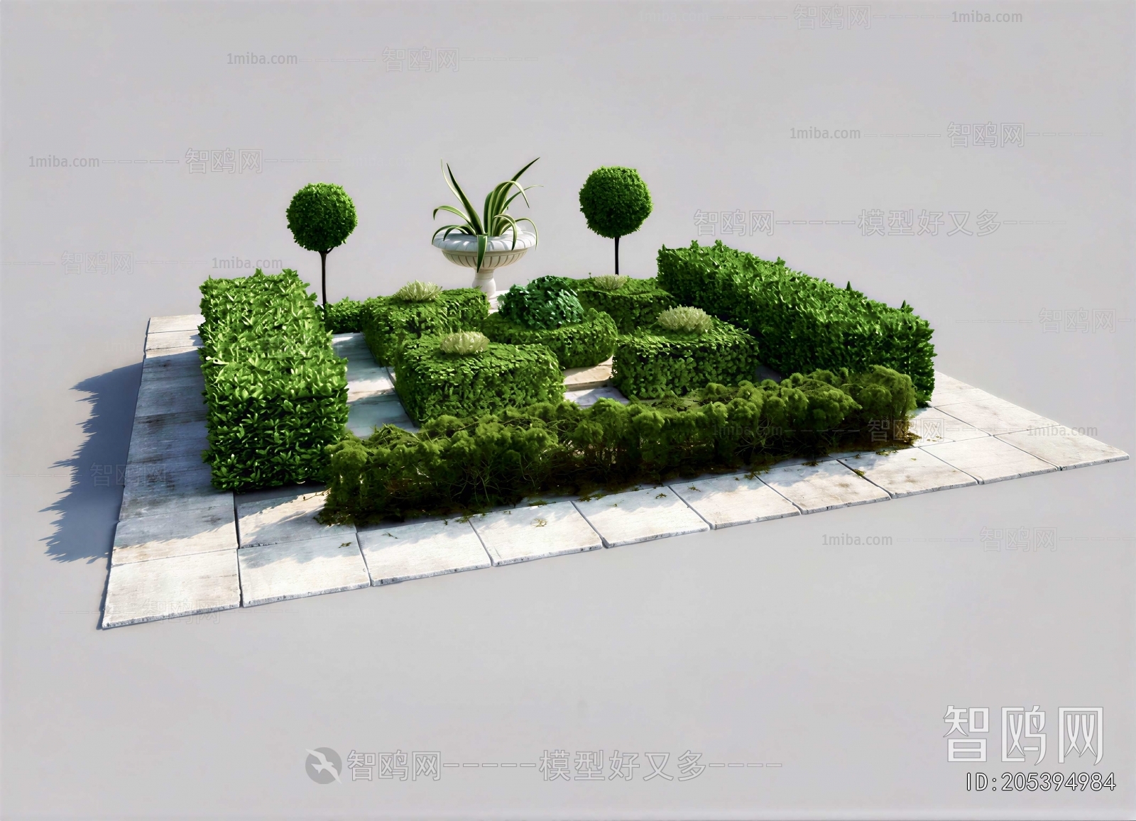 Modern Shrubbery