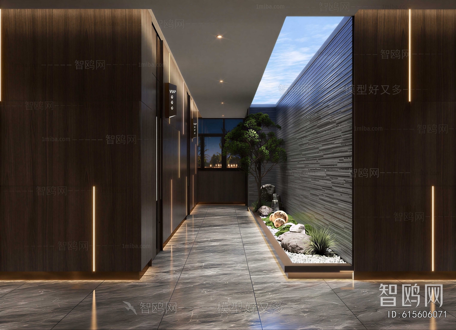 New Chinese Style Corridor