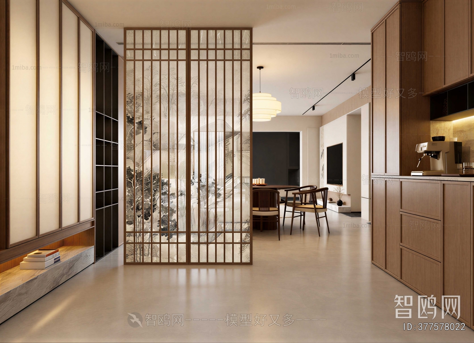 New Chinese Style Hallway