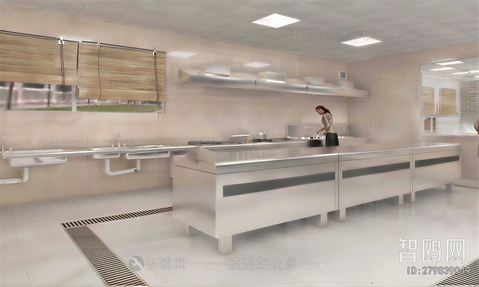 Modern Central Kitchen