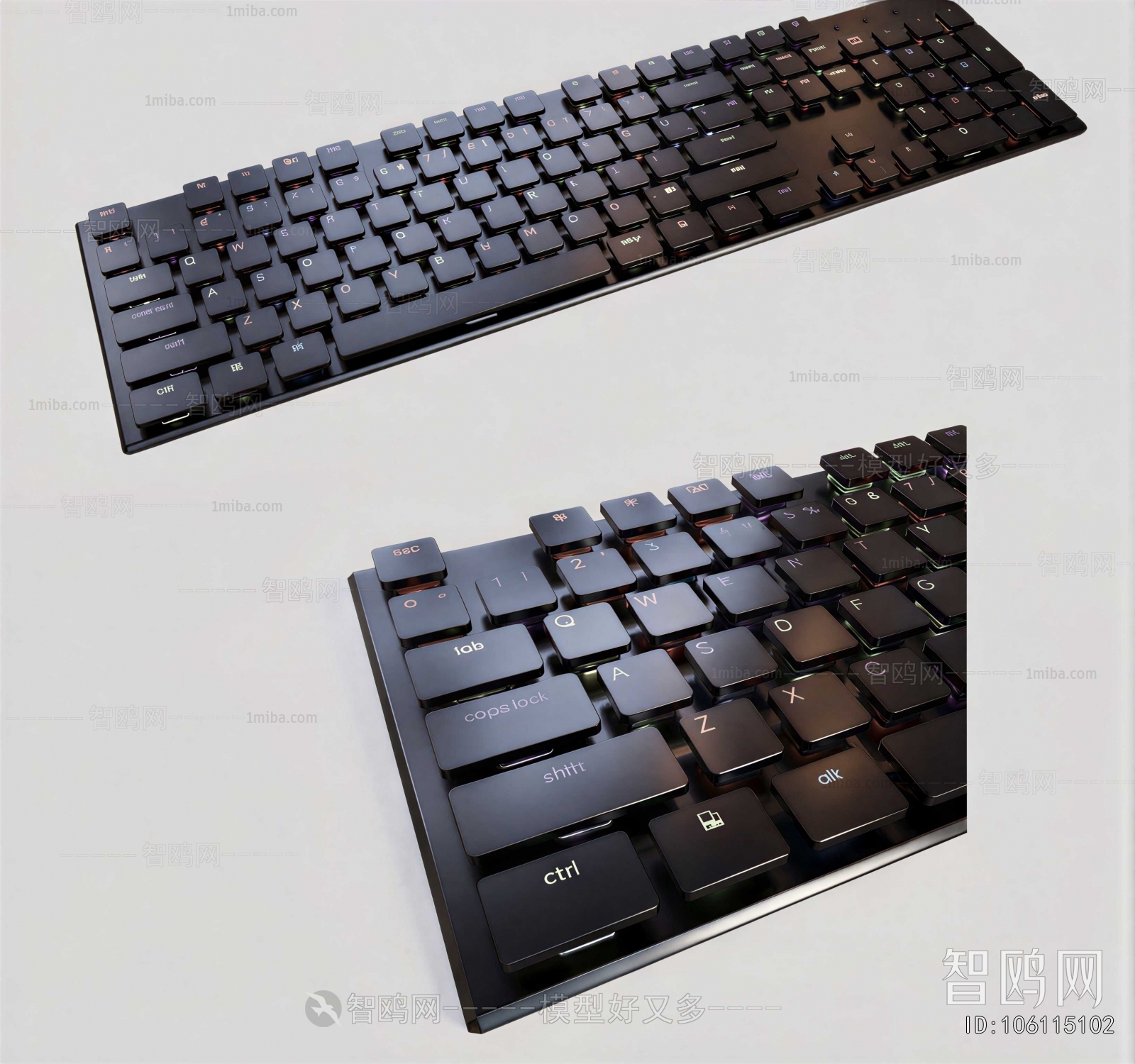 Modern Keyboard And Mouse