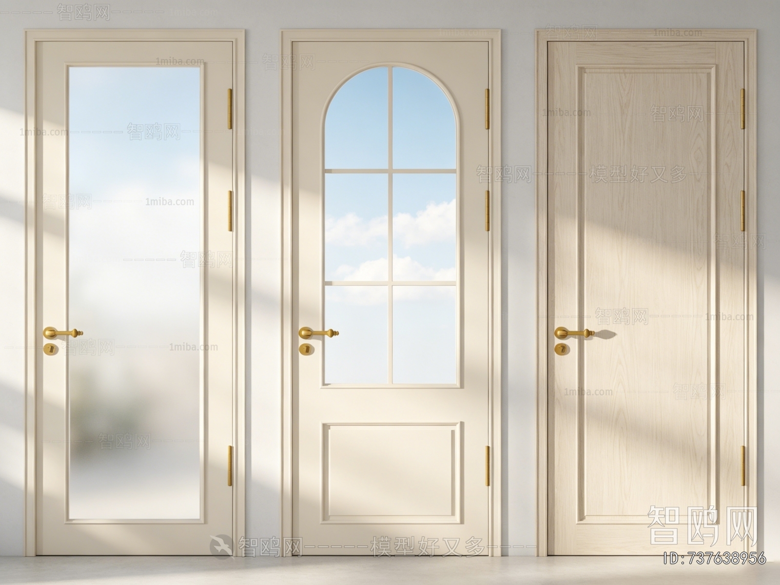 French Style Single Door