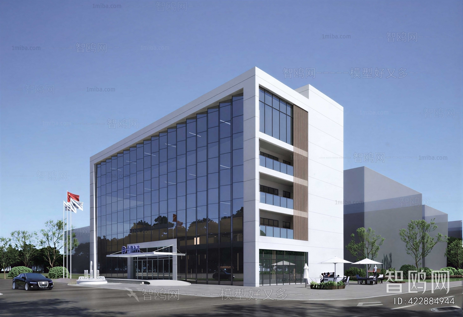 Modern Building Appearance