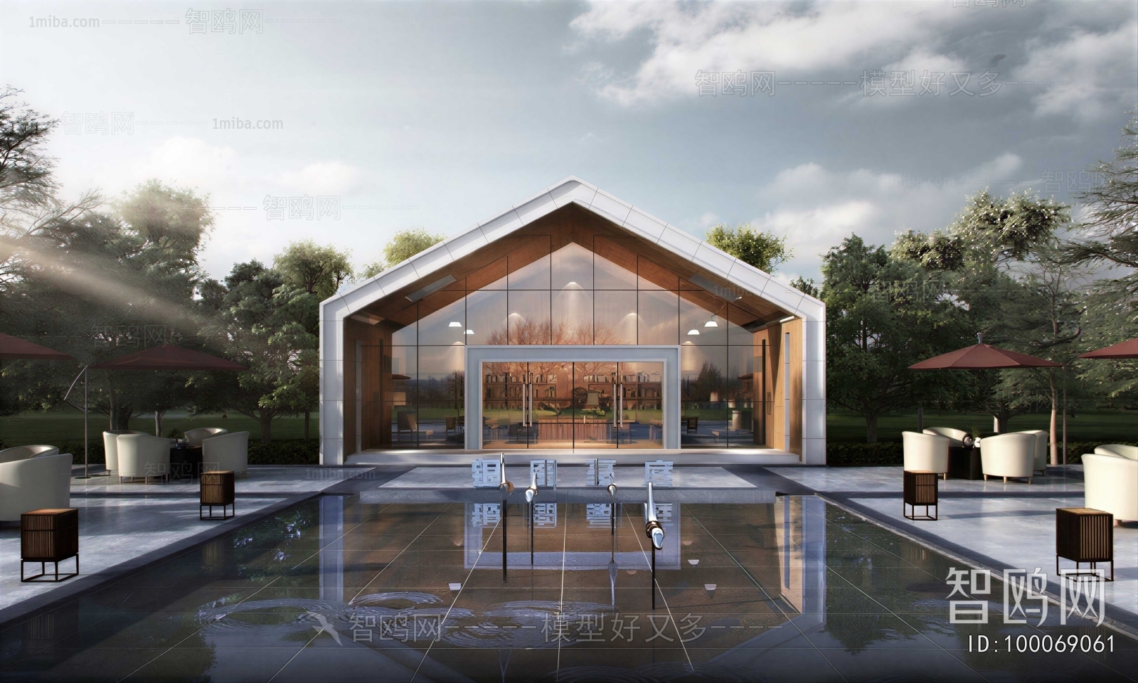 Modern Rockery Waterscape