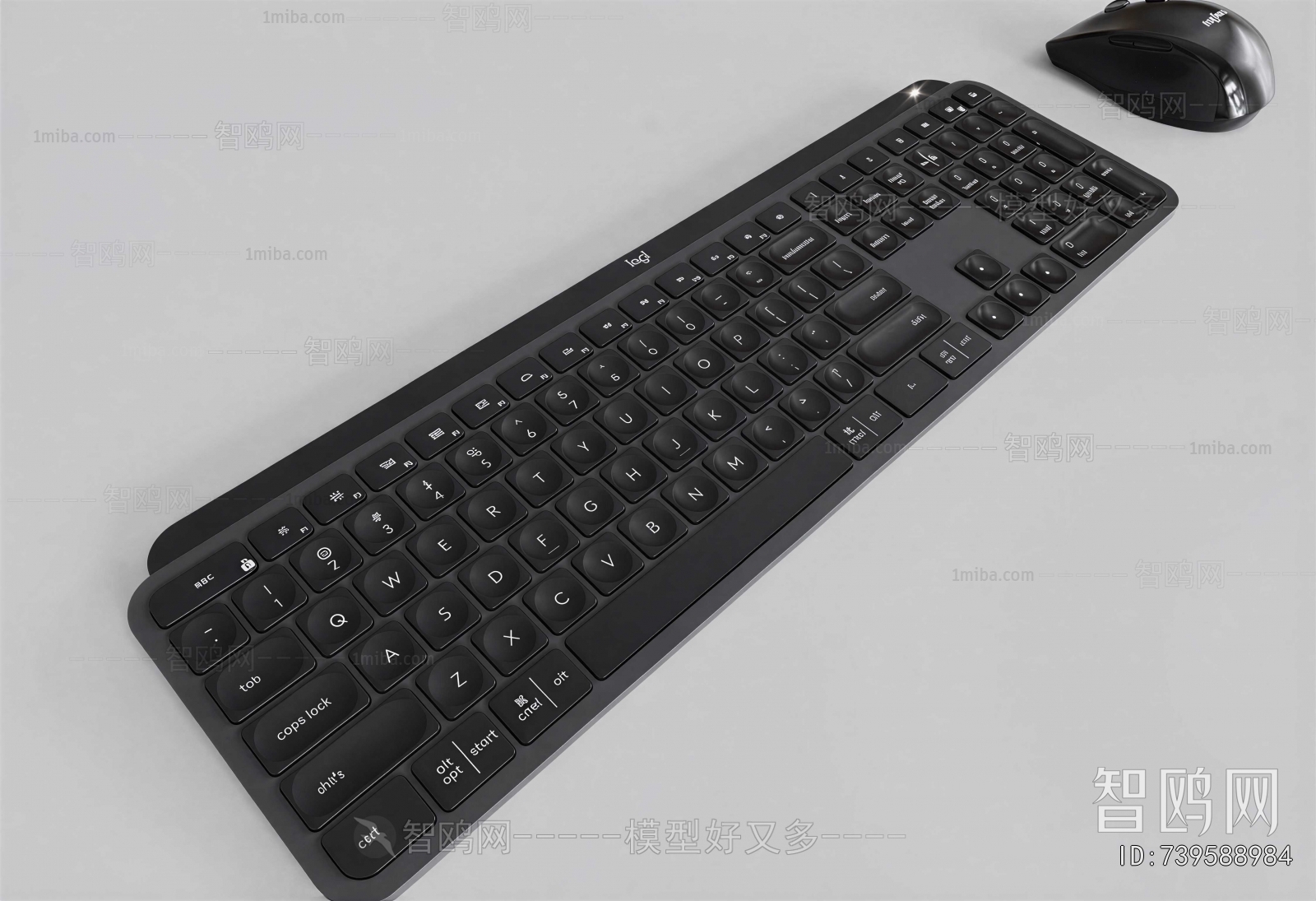 Modern Keyboard And Mouse