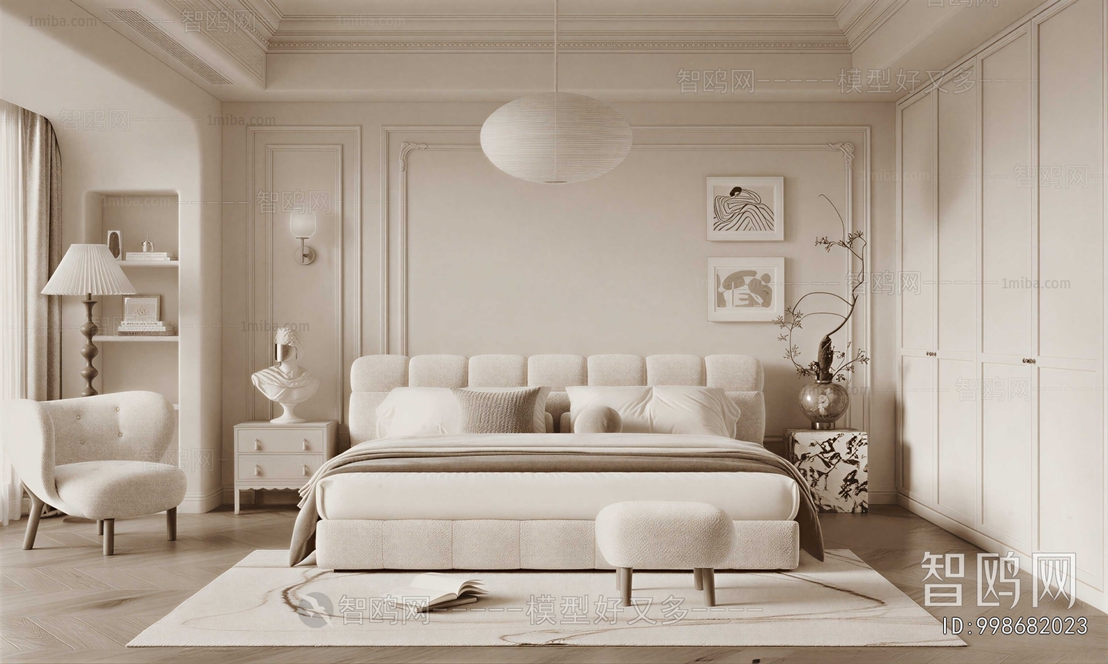 French Style Bedroom