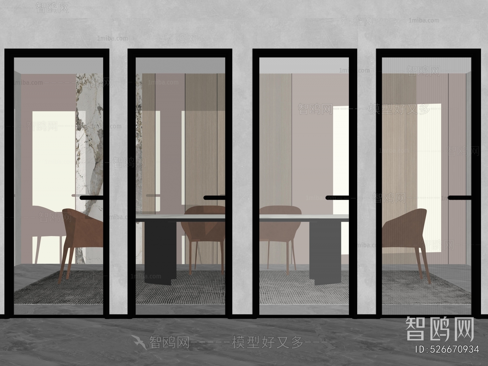 Modern Single Door
