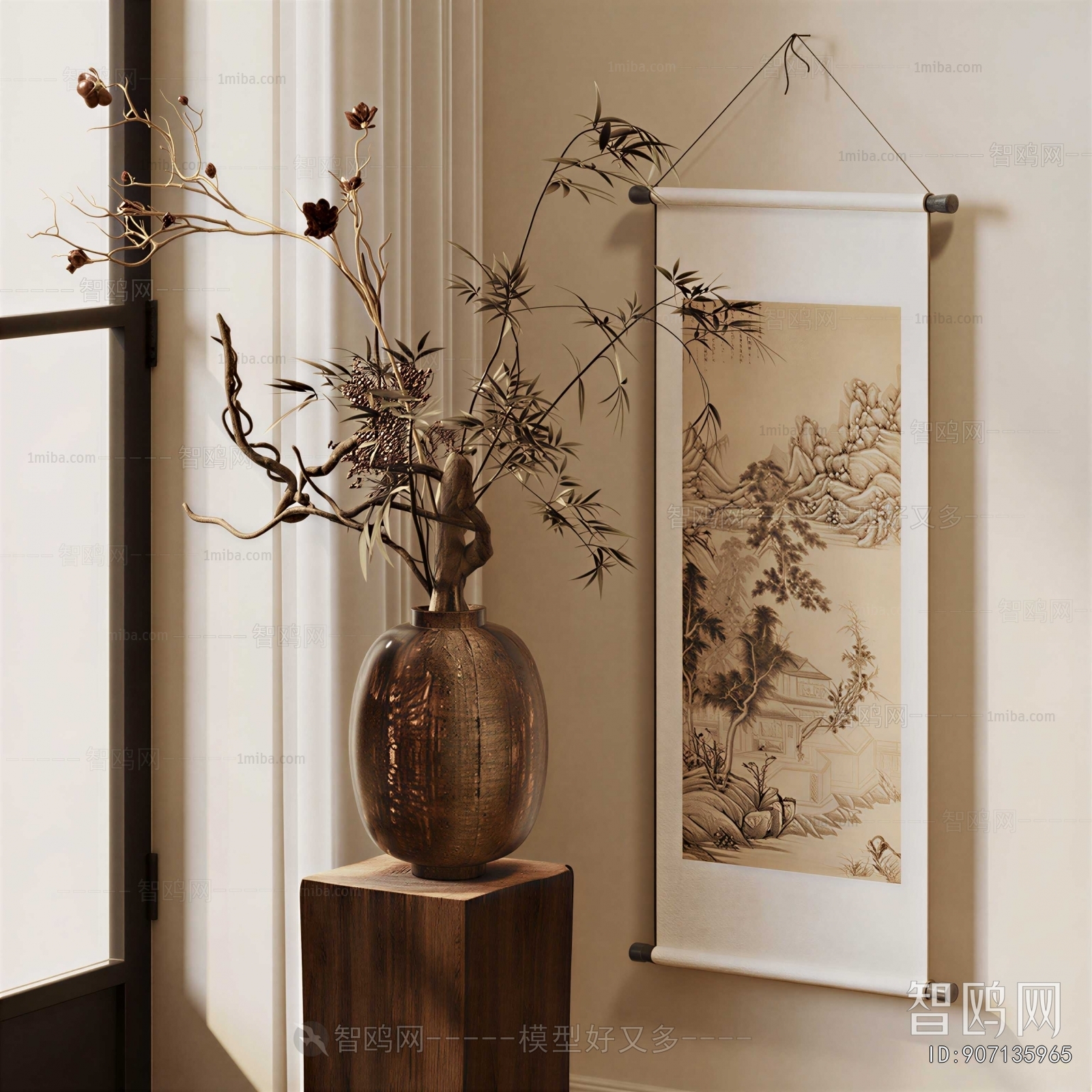 New Chinese Style Painting