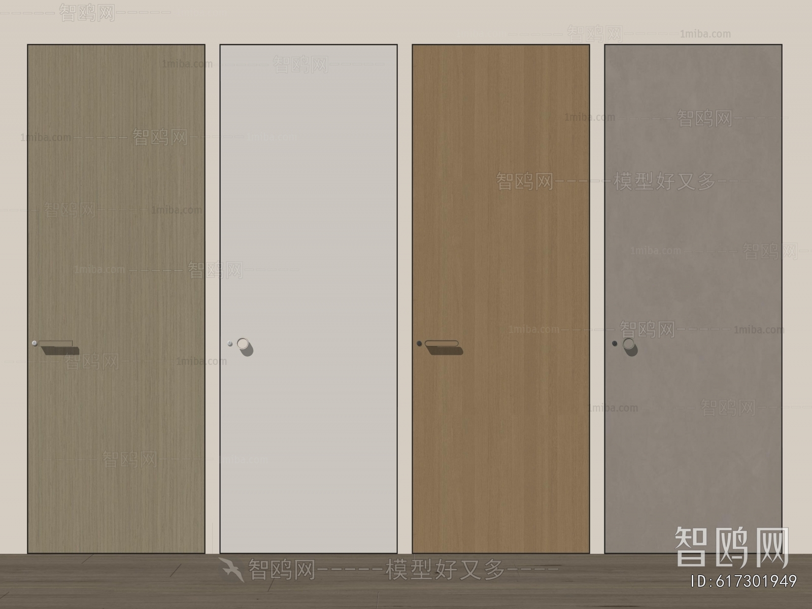 Modern Single Door