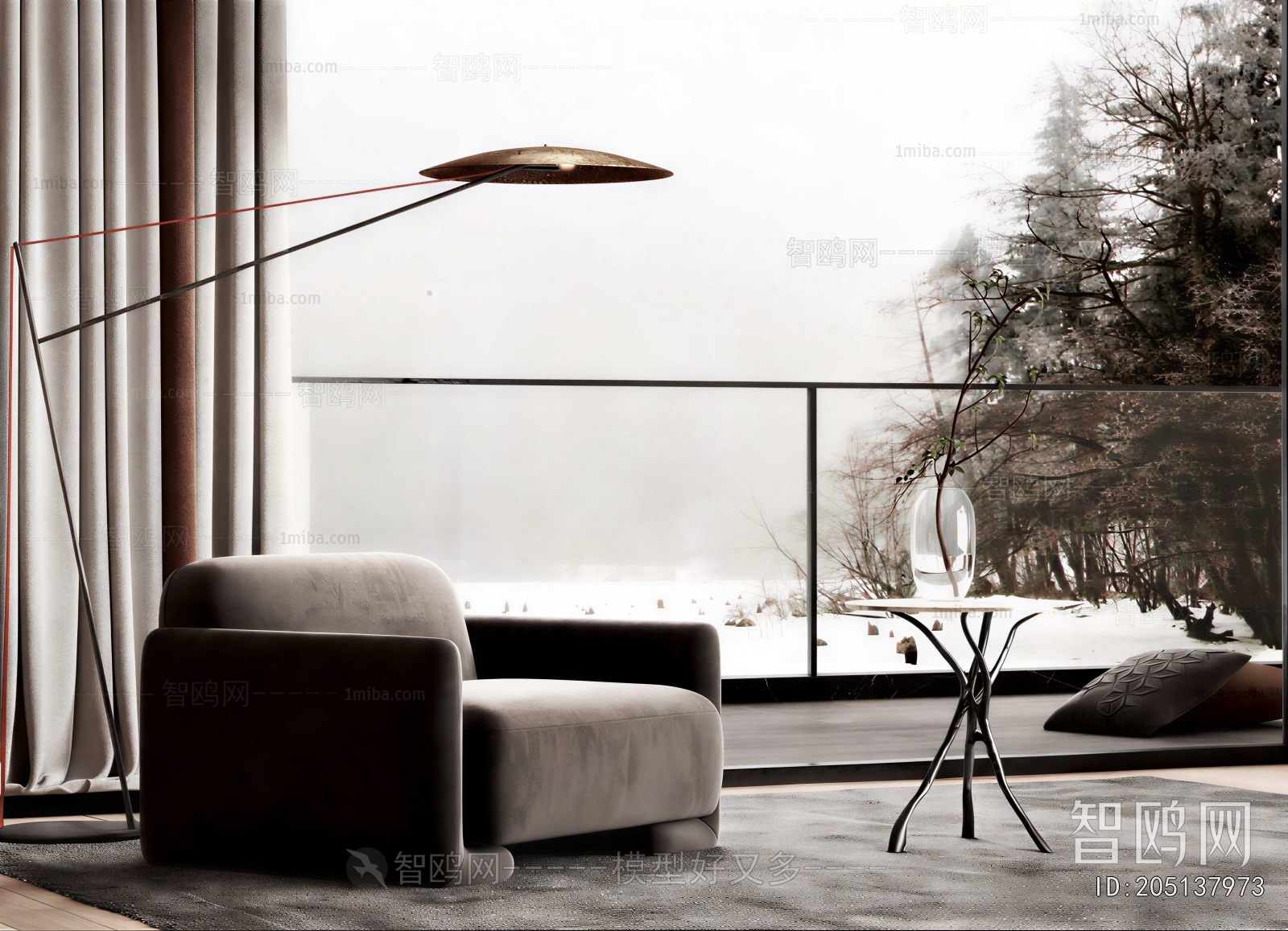 Modern Single Sofa