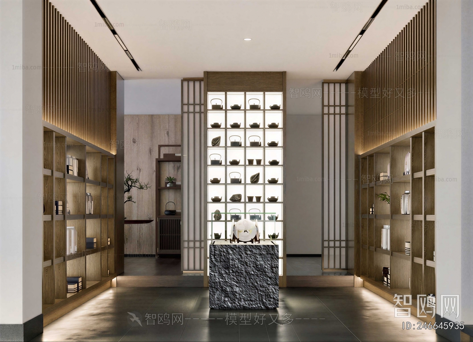 New Chinese Style Exhibition Hall