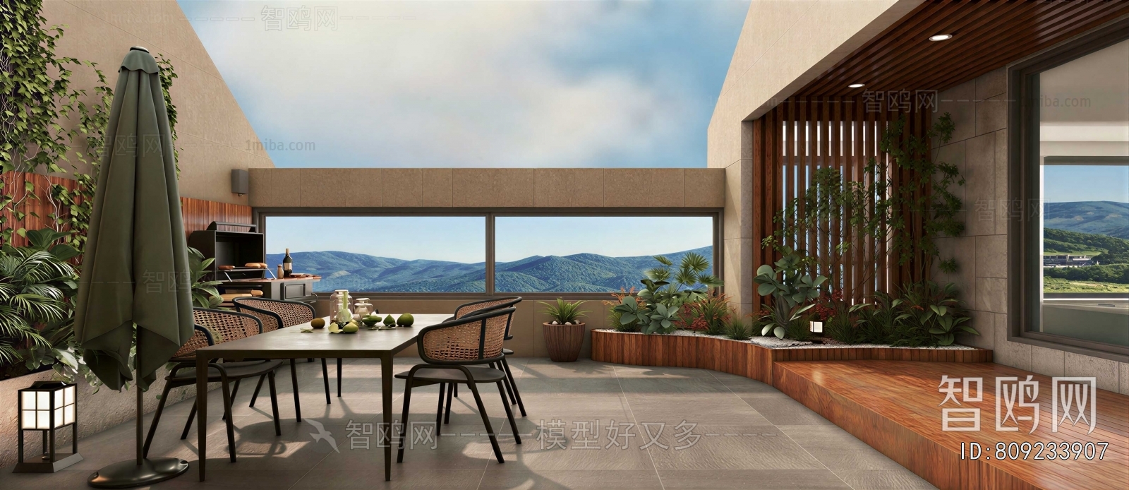 Modern Terrace