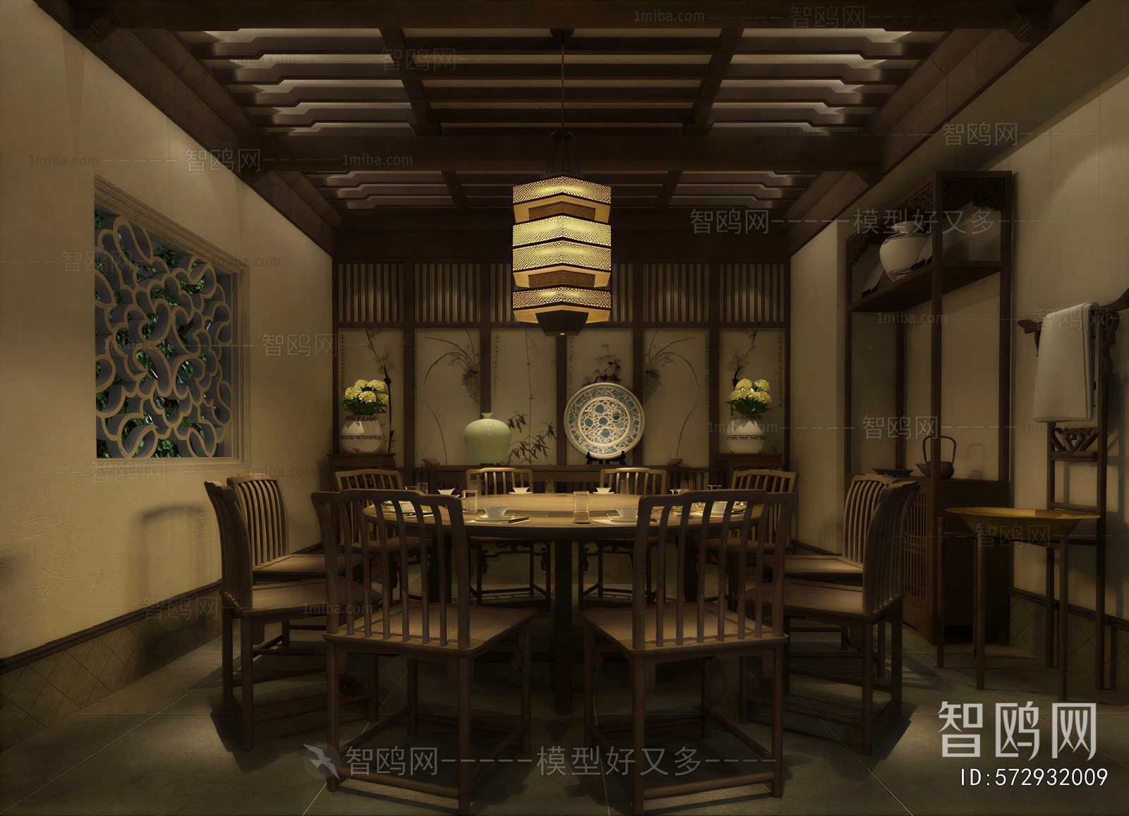 New Chinese Style Restaurant Box