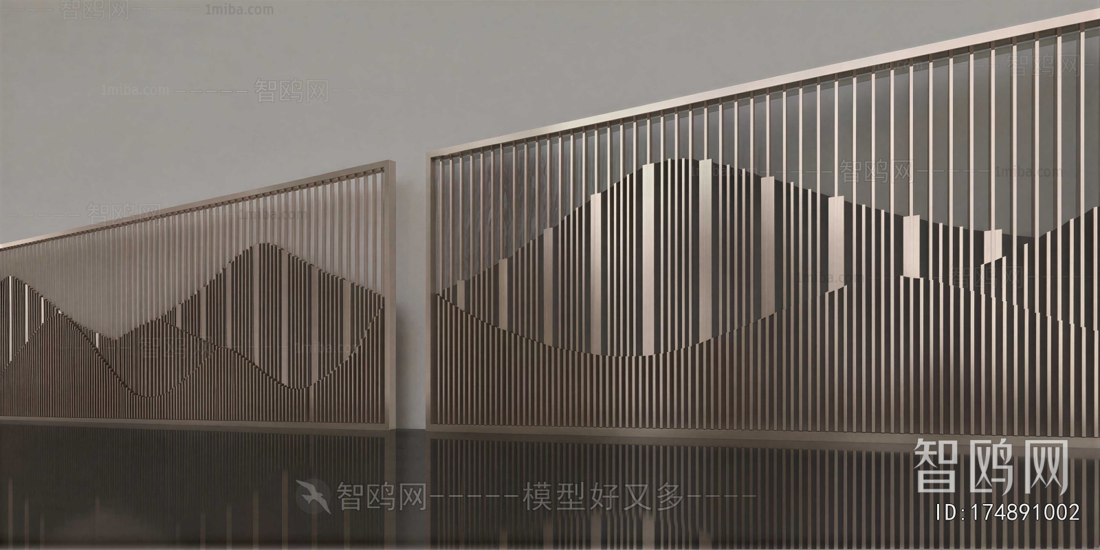 New Chinese Style TV Wall