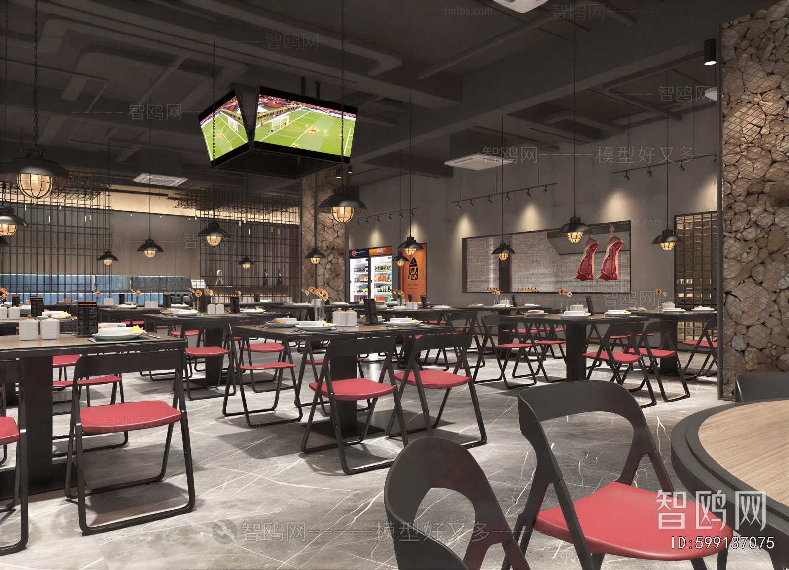 Industrial Style Restaurant