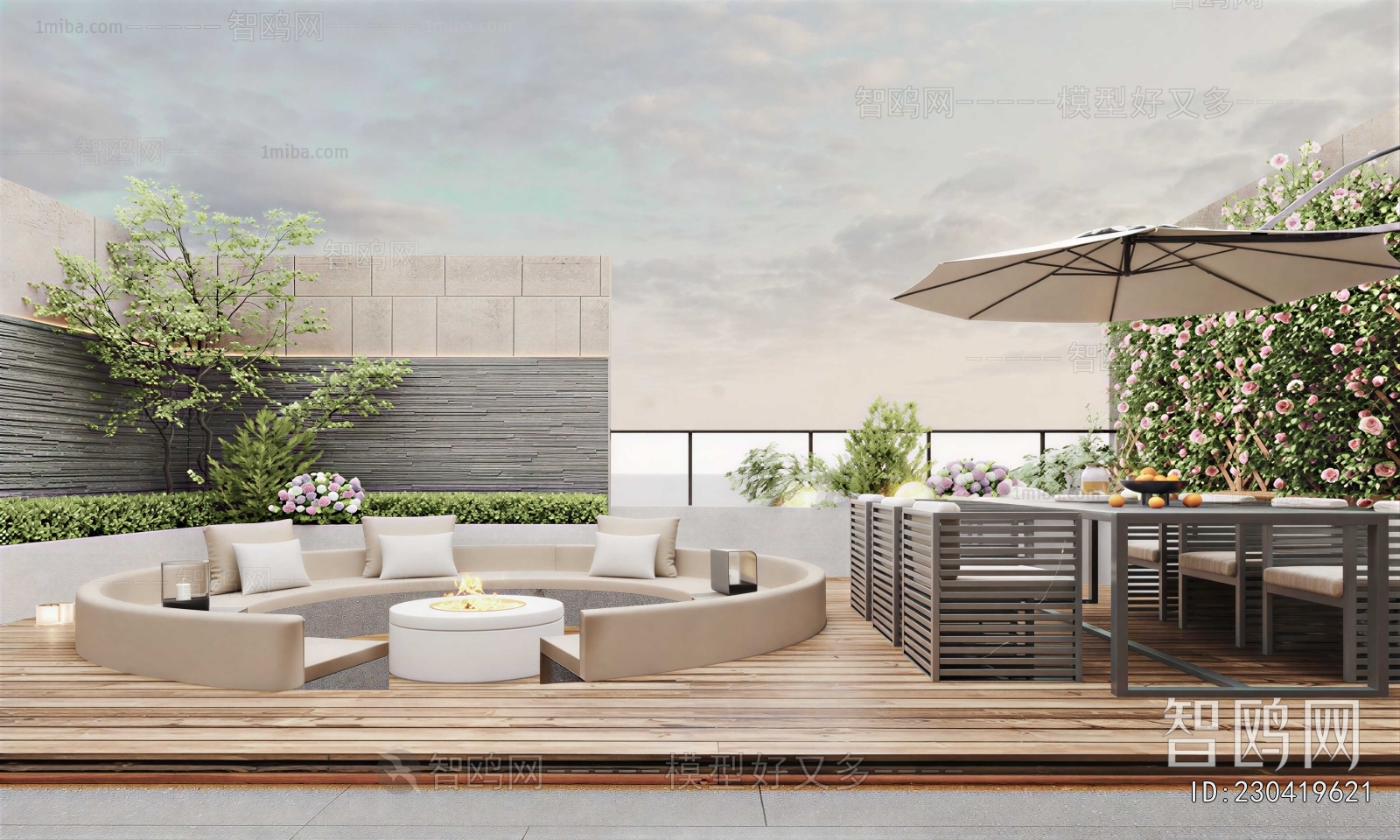 Modern Terrace