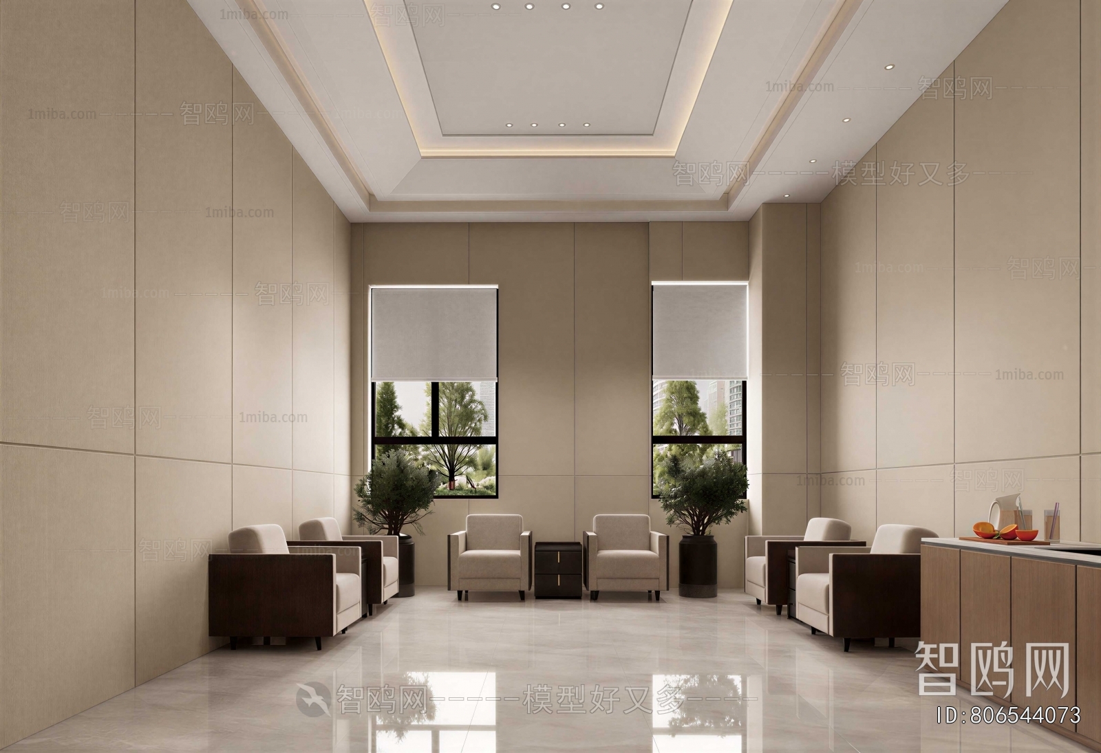 Modern Reception Room