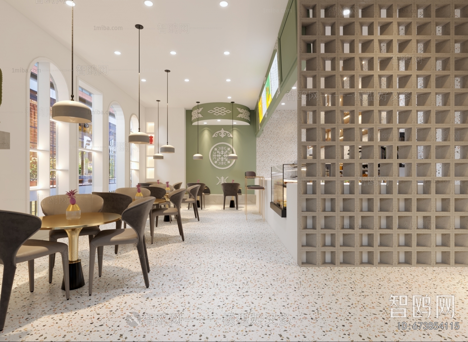 Modern Milk Tea Shop